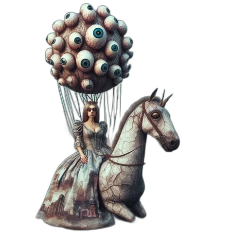 crown, dress, umbrella, tree transparent PNG cut-out