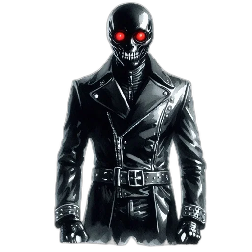 jacket, robot, mask, face transparent PNG cut-out