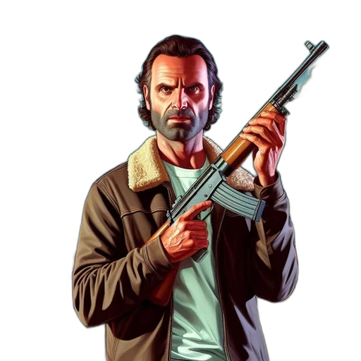 jacket, weapon, staff, concept art transparent PNG cut-out