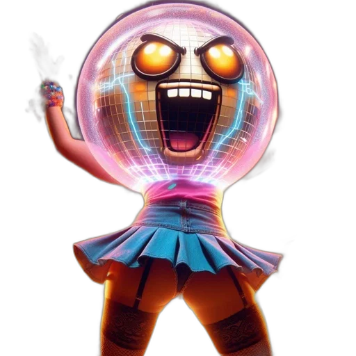 robot, mask, staff, creature transparent PNG cut-out