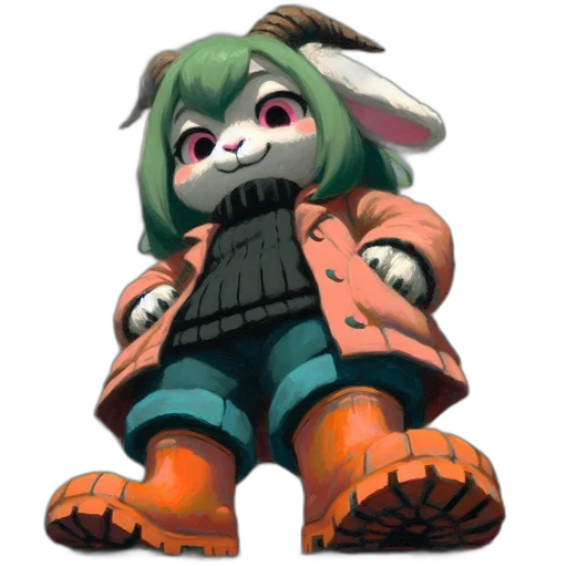jacket, animal, creature, mask transparent PNG cut-out