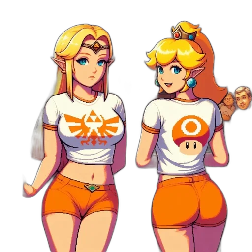 dress, pixel art, concept art, cartoon transparent PNG cut-out