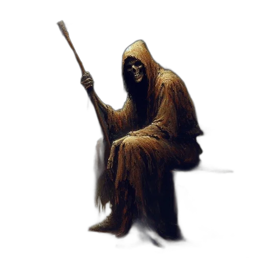 staff, creature, mask, weapon transparent PNG cut-out