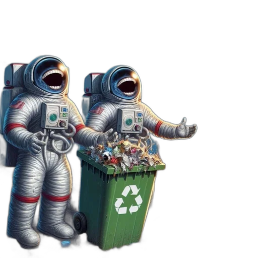 robot, bottle, concept art, pixel art transparent PNG cut-out