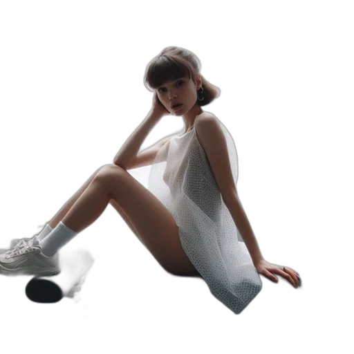 dress, shoes, umbrella, robot transparent PNG cut-out