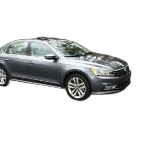 car, sleek, gray, volkswagen transparent PNG cut-out