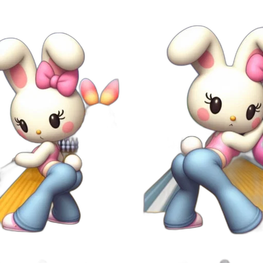 3d render, concept art, pixel art, cartoon transparent PNG cut-out