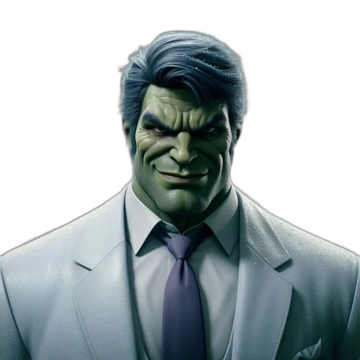 face, comic book art, concept art, photorealistic transparent PNG cut-out