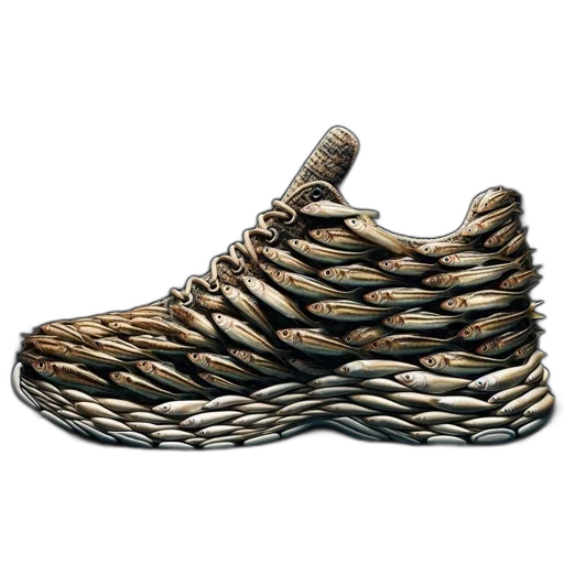 shoes, 3d render, photorealistic, shoe transparent PNG cut-out