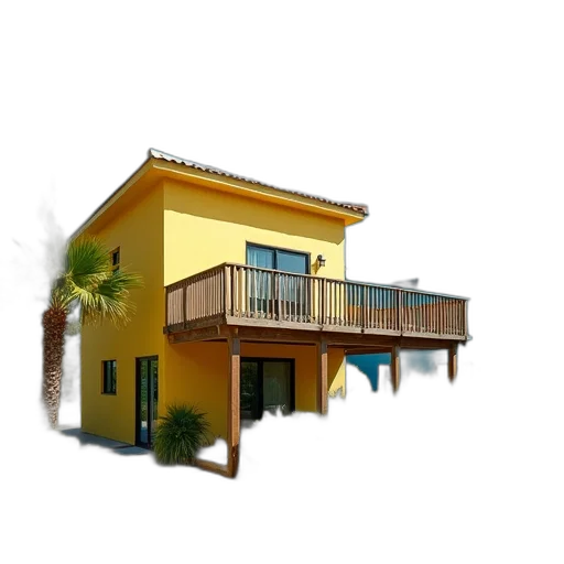 building, 3d render, photorealistic, concept art transparent PNG cut-out