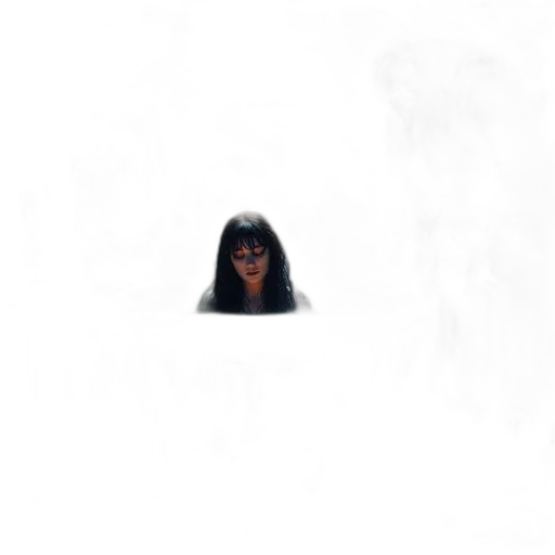 face, creature, mask, hair transparent PNG cut-out