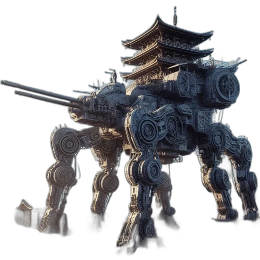 robot, weapon, dragon, animal transparent PNG cut-out