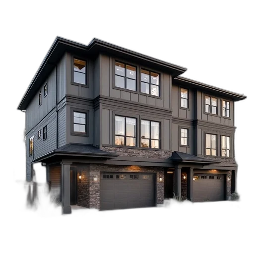 building, furniture, 3d render, photorealistic transparent PNG cut-out