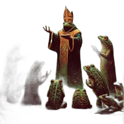 staff, creature, concept art, fantasy art transparent PNG cut-out