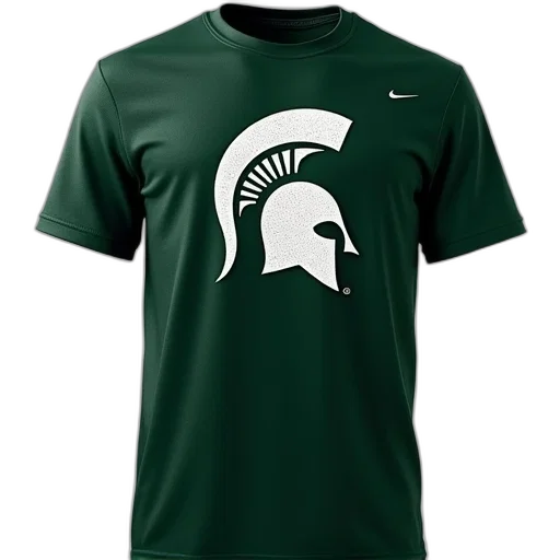 green, nike, michigan, state transparent PNG cut-out