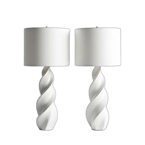 jewelry, furniture, pair, white transparent PNG cut-out
