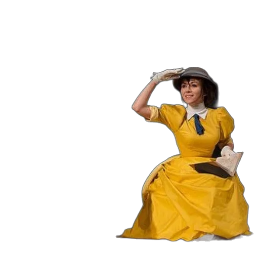 hat, dress, staff, furniture transparent PNG cut-out
