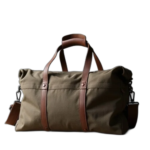 3d render, earth tones, filson, classic transparent PNG cut-out