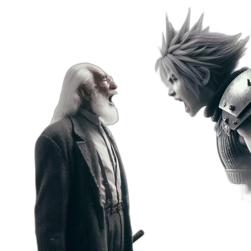 mask, robot, concept art, 3d render transparent PNG cut-out