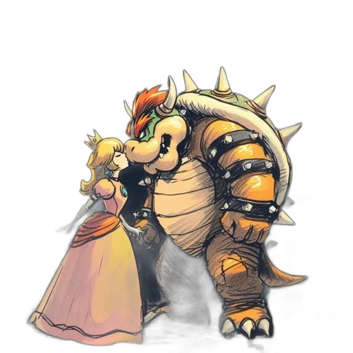 dragon, crown, animal, dress transparent PNG cut-out