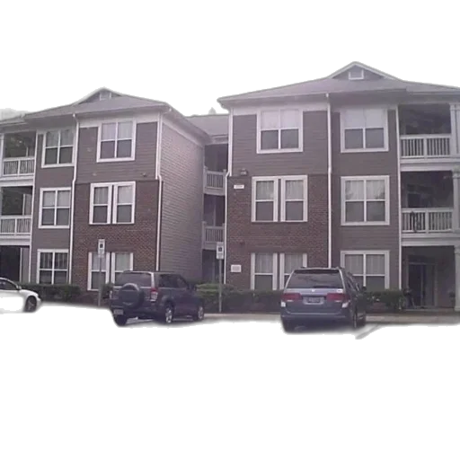 building, 3d render, city street, parking transparent PNG cut-out