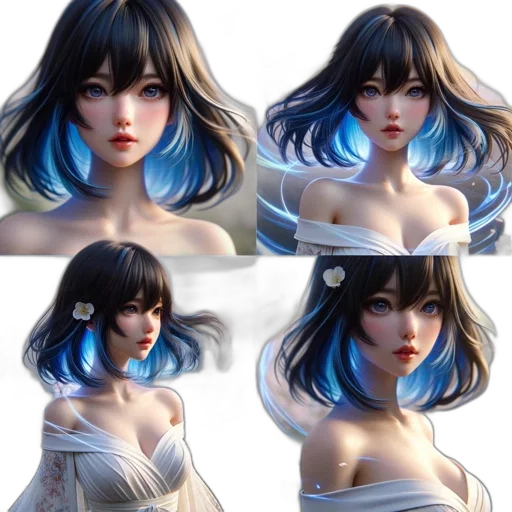 fantasy art, concept art, 3d render, photorealistic transparent PNG cut-out