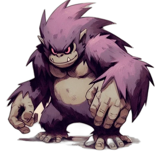 creature, animal, staff, concept art transparent PNG cut-out