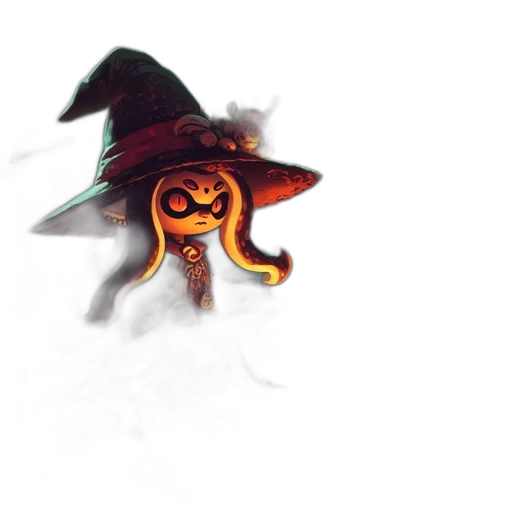 mask, hat, staff, weapon transparent PNG cut-out