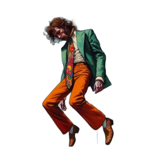 jacket, shoes, concept art, photorealistic transparent PNG cut-out