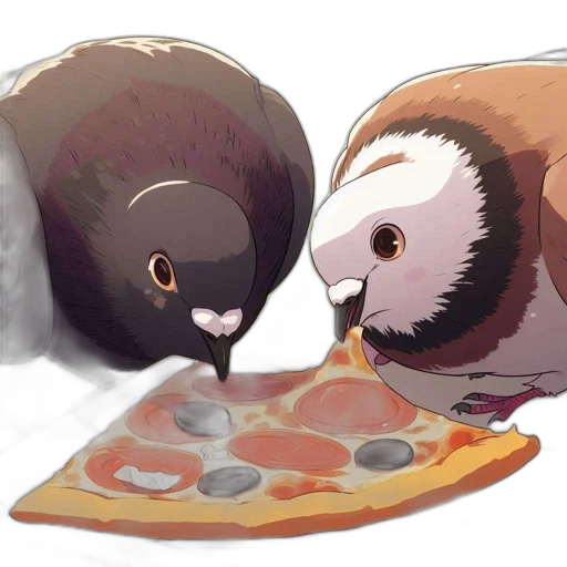 food, animal, concept art, watercolor transparent PNG cut-out