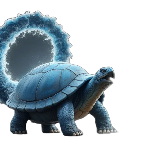 creature, dragon, animal, 3d render transparent PNG cut-out