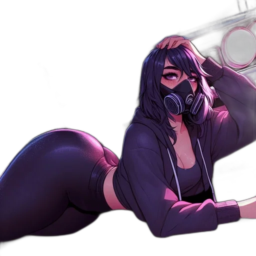 weapon, concept art, cyberpunk, comic book art transparent PNG cut-out