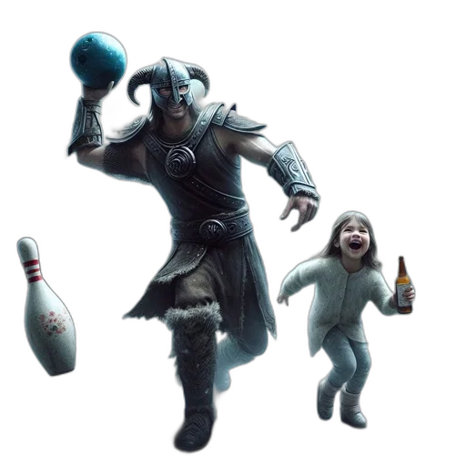 bottle, robot, concept art, fantasy art transparent PNG cut-out