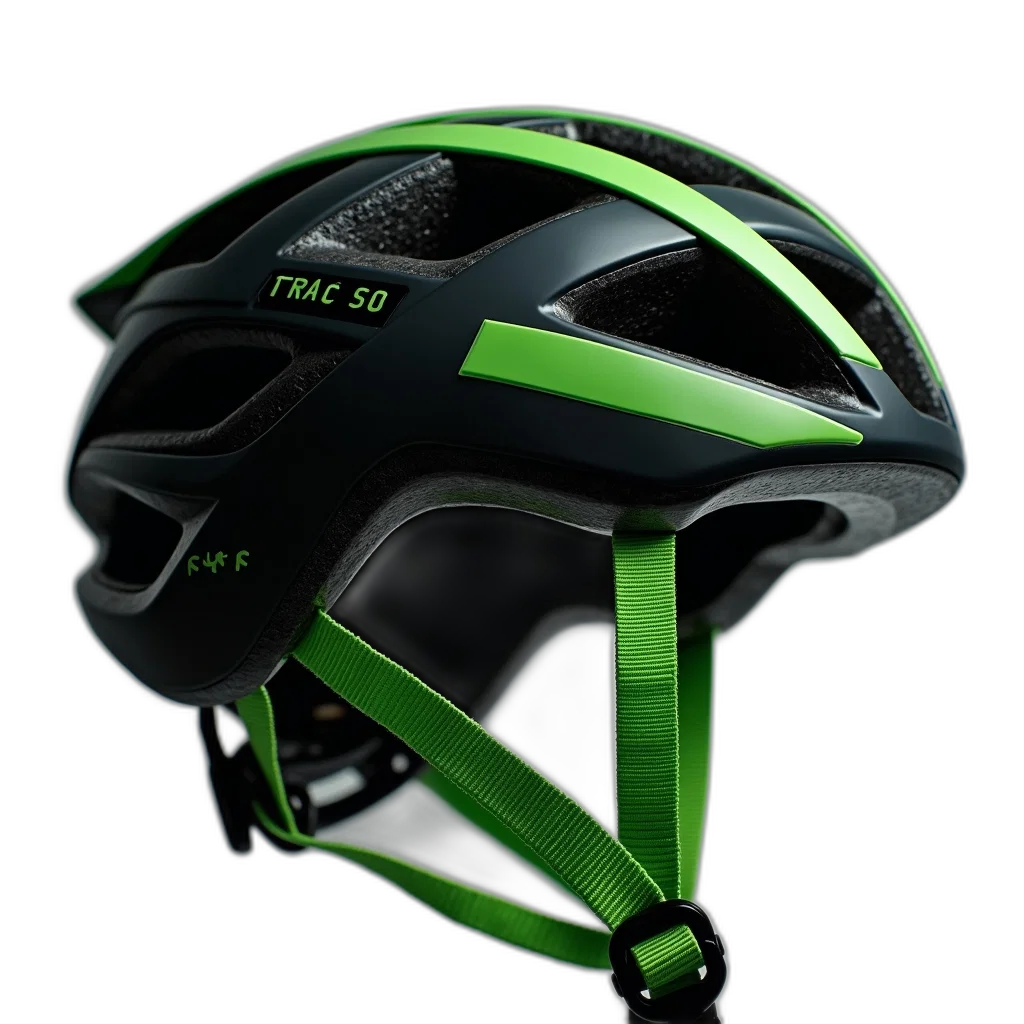 3d render, cyberpunk, green, close-up transparent PNG cut-out