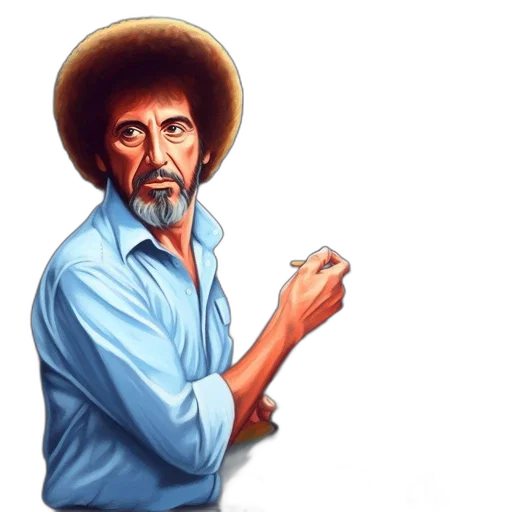 hat, staff, face, jacket transparent PNG cut-out