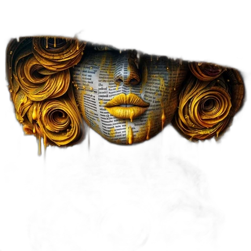 mask, face, crown, dress transparent PNG cut-out