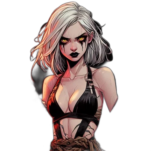 comic book art, concept art, fantasy art, pixel art transparent PNG cut-out