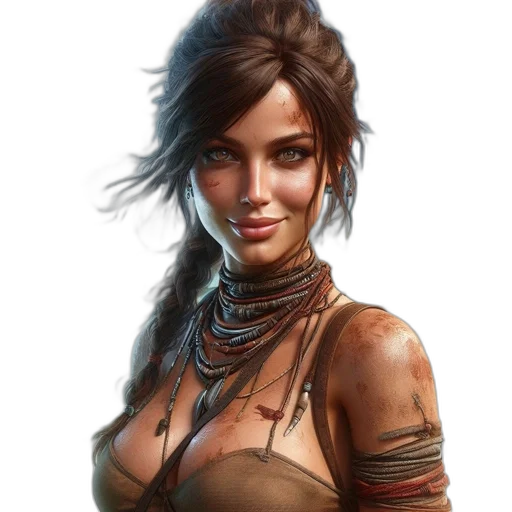 face, staff, jewelry, weapon transparent PNG cut-out