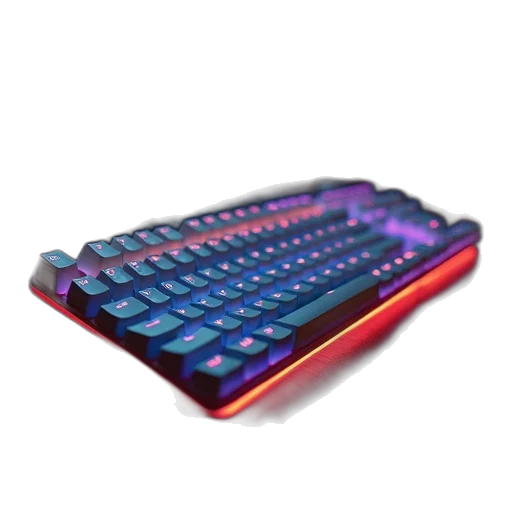 cyberpunk, vaporwave, 3d render, neon lights transparent PNG cut-out