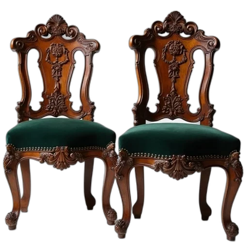 furniture, crown, 3d render, photorealistic transparent PNG cut-out