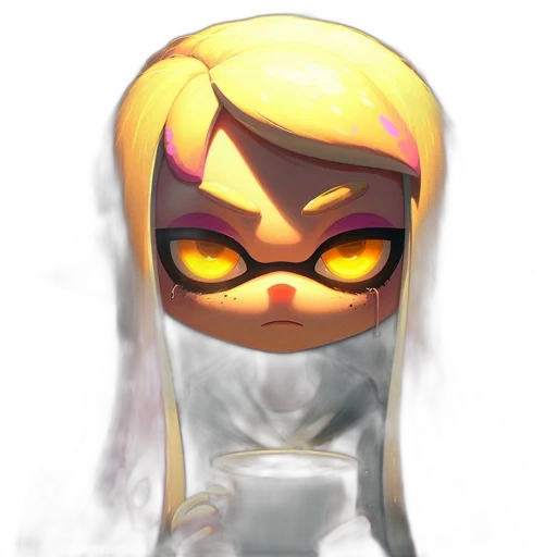 mask, face, staff, weapon transparent PNG cut-out
