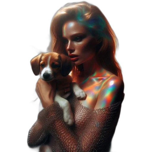 jewelry, animal, dress, photorealistic transparent PNG cut-out