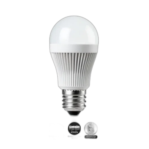 white, led, light, bulb transparent PNG cut-out