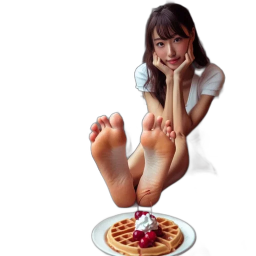 food, shoes, photorealistic, 3d render transparent PNG cut-out