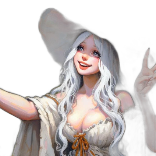 staff, dress, fantasy art, concept art transparent PNG cut-out