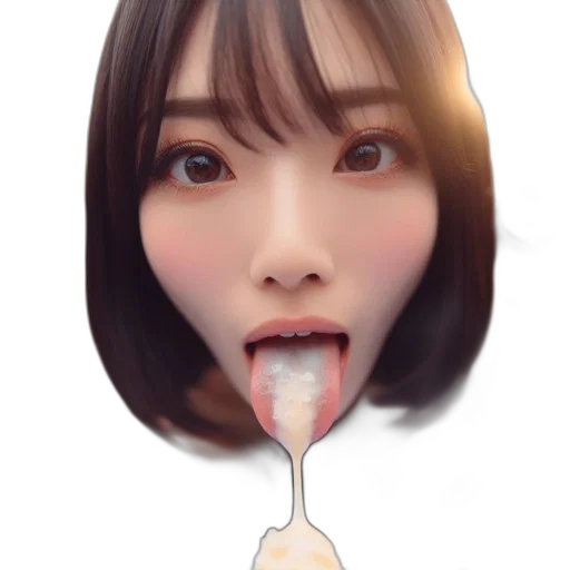 face, food, creature, mask transparent PNG cut-out