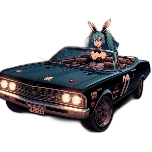 car, animal, concept art, anime transparent PNG cut-out