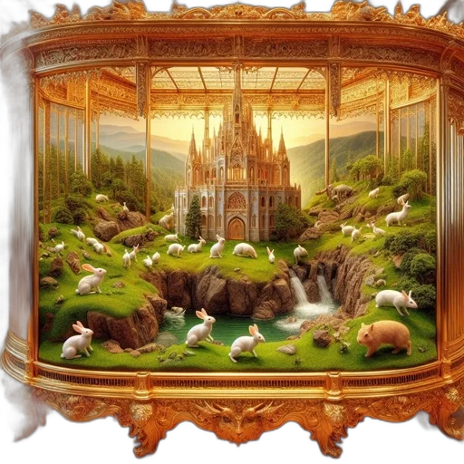 furniture, dragon, crown, sword transparent PNG cut-out