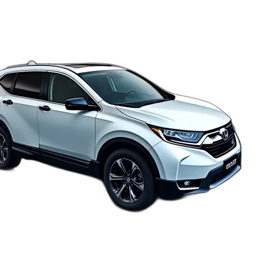 car, white, honda, blue transparent PNG cut-out