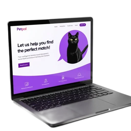 staff, laptop, displaying, website transparent PNG cut-out